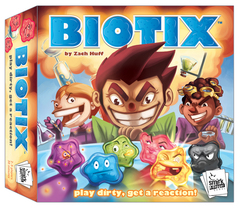 Biotix: board game smirk and dagger