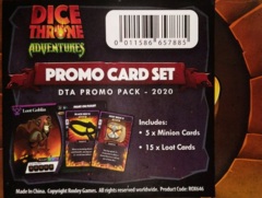 Dice Throne Adventures: 2020 promo pack card set sealed roxley