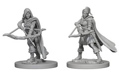 D&D Nolzur's Marvelous Unpainted Minis: Human Female Rangers (pack of 2)