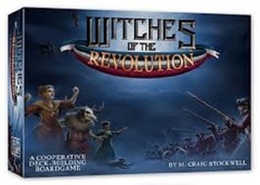 Witches of the Revolution: deck building board game atlas