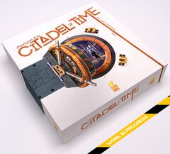 Professor Evil and the Citadel of Time: board game passport