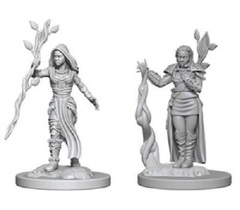 D&D Nolzur's Marvelous Unpainted Minis: Human Female Druid (pack of 2)