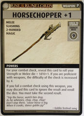 Pathfinder Adventure Card Game: Horsechopper promo card