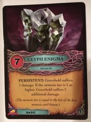 Aeon's End: Glyph Enigma PROMO card international tabletop day 2017