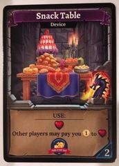 Clank! Snack Table PROMO card international tabletop day 2017
