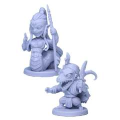 Arcadia Quest: Rosh and Mamba board game figure pack expansion