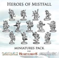 Mistfall: Heroes of Mistall miniatures pack expansion board game