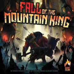 Fall of the Mountain King: retail edition board game burnt island games