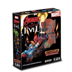 Marvel Heroclix: Battlegrounds - Avengers vs Masters of Evil board game
