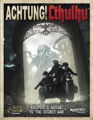 Achtung! Cthulhu RPG: Investigator's Guide to the Secret War supplement modiphius