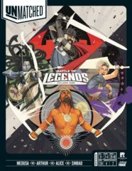 Unmatched Battle of Legends: board game vol 1 - King Arthur, Alice, Medusa, Sinbad