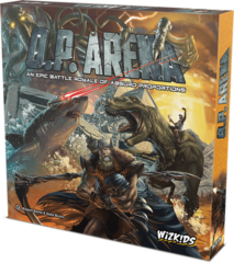 O.P. Arena - An Epic Battle Royale of Absurd Proportions: board game wizkids