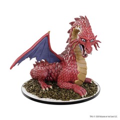 D&D Icons of the Realm miniatures: 50th Anniversary Classic Red Dragon wizkids