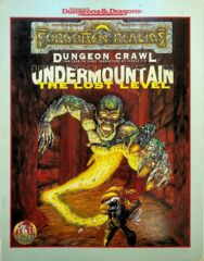 AD&D Dungeons & Dragons: Undermountain - The Lost Level adventure