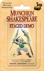 Munchkin Shakespeare: Staged Demo expansion pack board game steve jackson