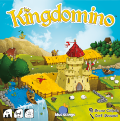 Kingdomino: board game blue orange