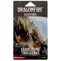 D&D - Dragonfire: Chaos in the Trollclaws adventures expansion deck building game