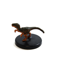 Velociraptor #5a (orange and green)
