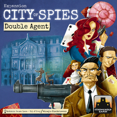 City of Spies: Double Agent expansion board/card game Stronghold