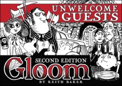 Gloom: 2nd edition card game Unwelcome Guests set atlas
