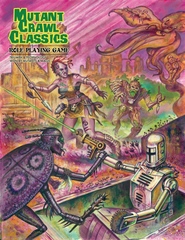 Mutant Crawl Classics: Regular Edition base/core rulebook goodman games