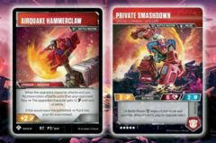 Transformers TCG: Private Smashdown Airquake Hammerclaw promo card P3