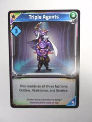 Clank! In! Space! Triple Agents event launch kit promo card