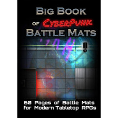 Giant Book of Cyberpunk Battle Mats