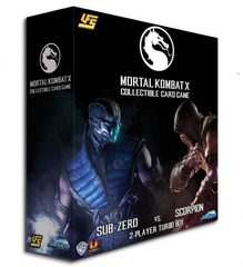Mortal Kombat X CCG: Sub-Zero vs. Scorpion 2-player Turbo Starter Game Box jasco