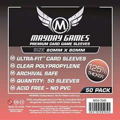 Mayday 80x80 square premium sleeves (50-ct) MDG 7145