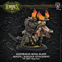 Hordes - Minions: PRESALE Gatorman Soul Slave Warlock Attachment 75082