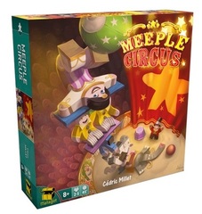 Meeple Circus: board game surfin meeple