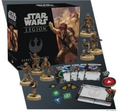 Star Wars Legion: Rebel Troopers Unit expansion miniatures game FFG