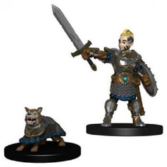 Wardlings Miniatures: Boy Fighter & Battle Dog wizkids