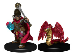 Wardlings Miniatures: Boy Cleric & Winged Snake wizkids