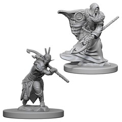 D&D Nolzur's Marvelous Unpainted Minis: Elf Male Druid (pack of 2)