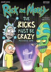Rick and Morty: The Ricks Must Be Crazy multiverse board game cryptozoic