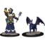 Wardlings Miniatures: Girl Cleric & Winged Cat wizkids
