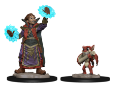 Wardlings Miniatures: Boy Wizard & Imp wizkids