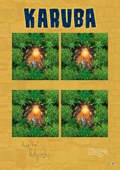 Brettspiel Advent Calendar 2016 day 3: Karuba - The Volcano board game mini expansion