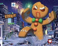 Brettspiel Advent Calendar 2016 day 6: King of Tokyo - Kookie promo character board game mini expansion