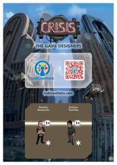 Brettspiel Advent Calendar 2016 day 10: Crisis - The Board Game Designers board game mini expansion