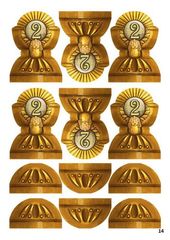 Brettspiel Advent Calendar 2016 day 14: Camel Up - Catch Up Trophies board game mini expansion