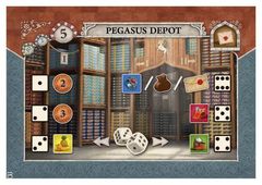 Brettspiel Advent Calendar 2016 day 18: Istanbul - Pegasus Depot board game mini expansion