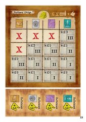 Brettspiel Advent Calendar 2016 day 13: Arkwright - Noblesse Oblige board game mini expansion