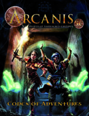 Arcanis 5E D&D RPG: PRESALE Codex of Adventures vol 1