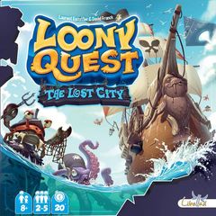Loony Quest: PRESALE The Lost City expansion board game