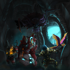 Star Saga: Terror in the Deep expansion board game mantic