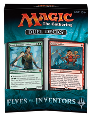 MTG: magic the gathering Elves vs. Inventors duel decks