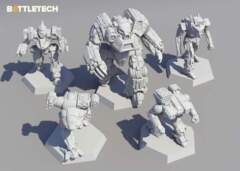 Battletech: miniature force pack - Clan Ad Hoc Star catalyst games